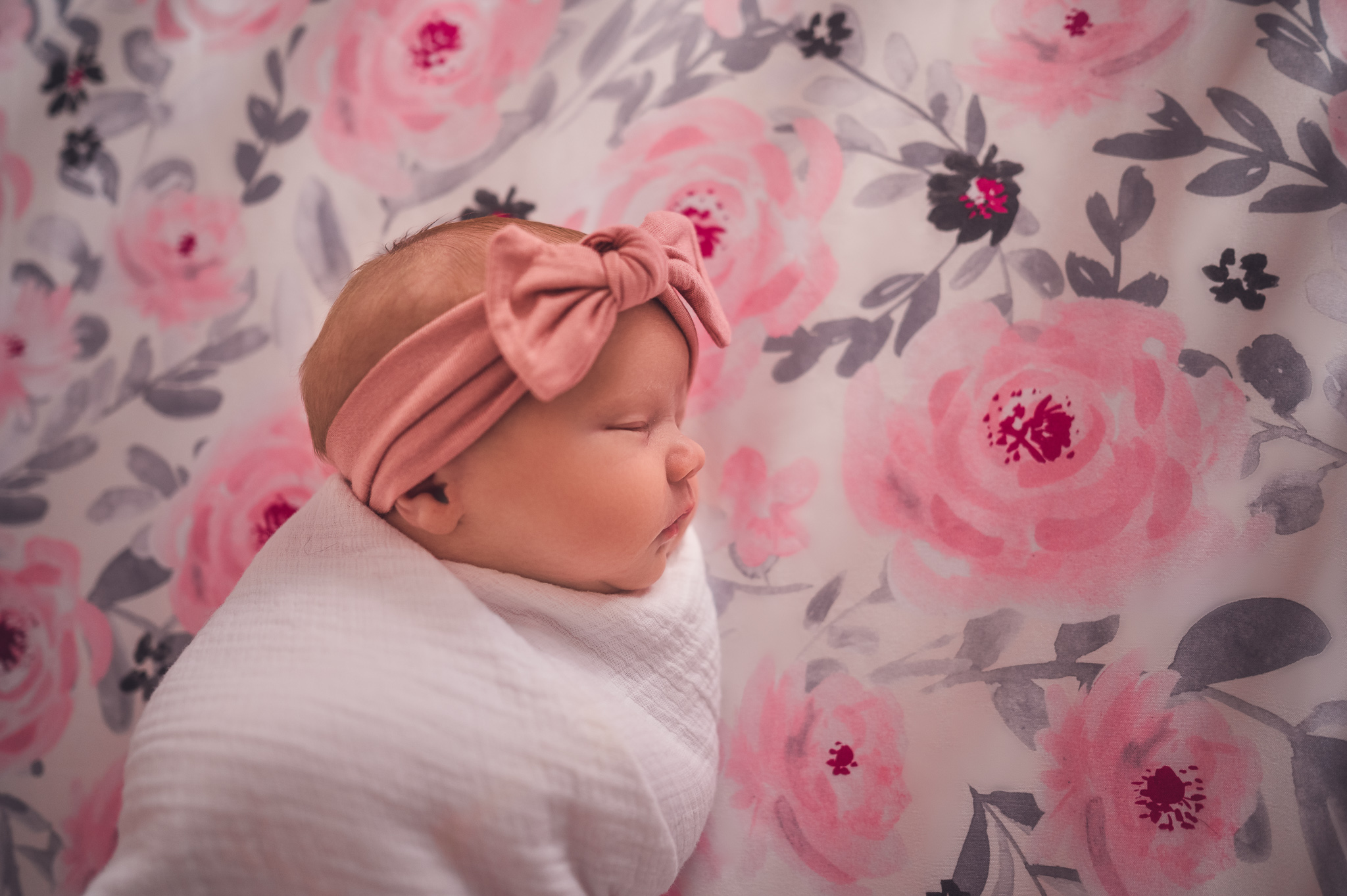in-home newborn photography session