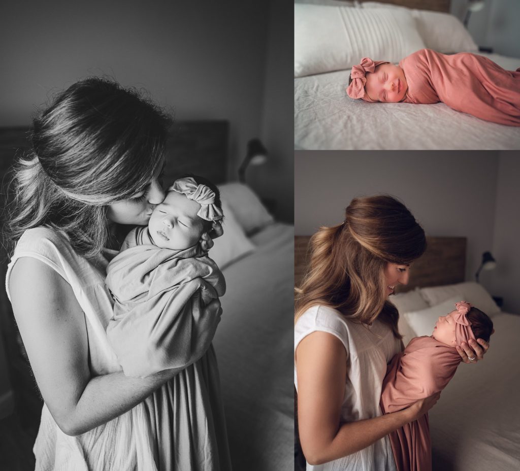 Zionsville Newborn Photography Session | At Home with Baby Norah