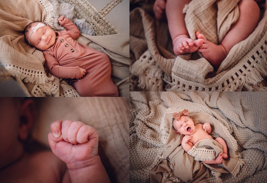 lifestyle newborn session at home in Zionsville Indiana